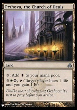 Orzhova, the Church of Deals