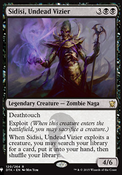 Sidisi, Undead Vizier