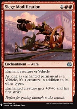 Siege Modification