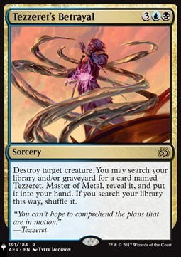 Tezzeret's Betrayal