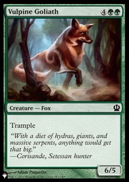Vulpine Goliath