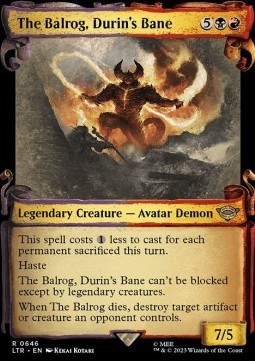 The Balrog, Durin's Bane (V.1)