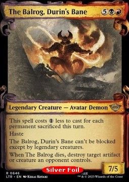 The Balrog, Durin's Bane (V.2)
