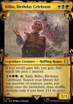 Bilbo, Birthday Celebrant (V.1)