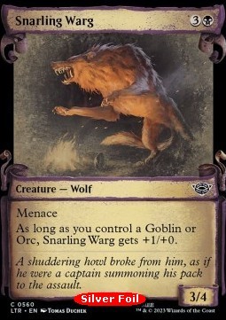 Snarling Warg (V.2)