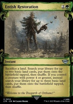 Entish Restoration (V.1)