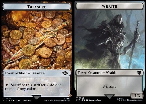 Treasure Token // Wraith Token (B 3/3)