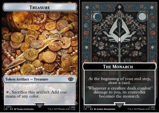 Treasure Token // The Monarch