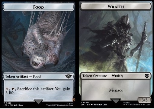 Food Token // Wraith Token (B 3/3)