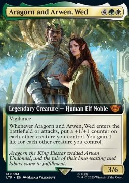 Aragorn and Arwen, Wed (V.2)