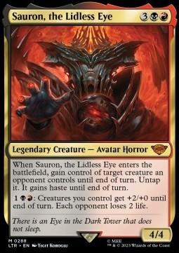 Sauron, the Lidless Eye (V.1)