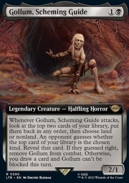Gollum, Scheming Guide