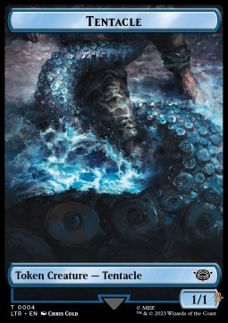 Tentacle Token (Blue 1/1)
