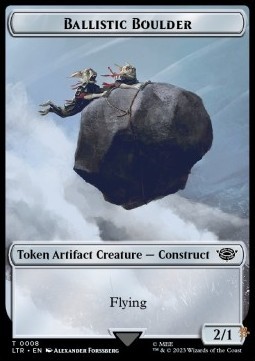 Ballistic Boulder Token (Artifact 2/1)