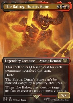 The Balrog, Durin's Bane