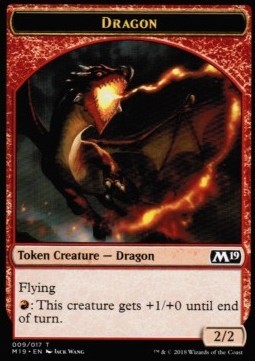 Dragon Token (Red 2/2)