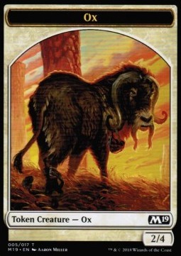 Ox Token (White 2/4)
