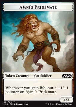 Ajani's Pridemate Token
