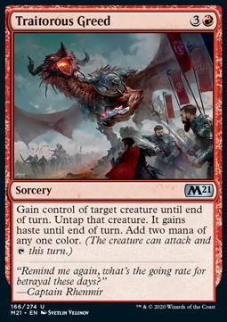 Traitorous Greed