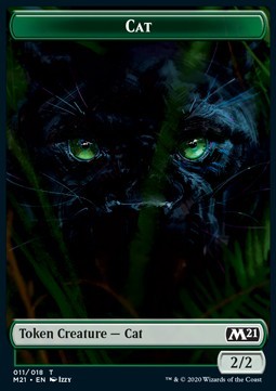 Cat Token (Green 2/2)