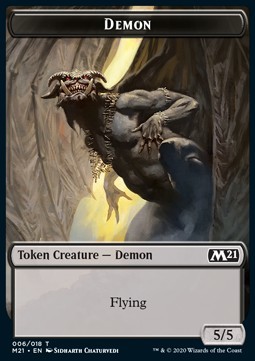 Demon Token (Black 5/5)