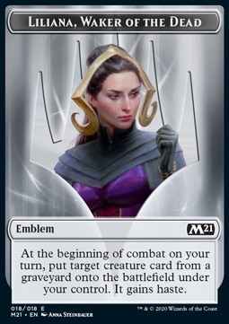 Liliana, Waker of the Dead Emblem