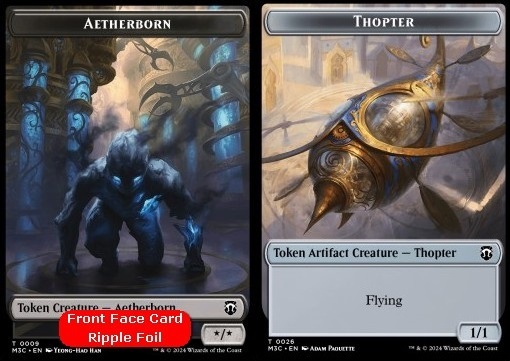 Aetherborn Token (B */*) // Thopter Token (A 1/1) (V.2)