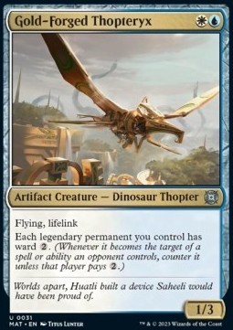 Gold-Forged Thopteryx