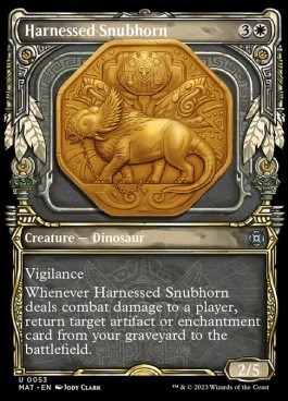 Harnessed Snubhorn (V.1)