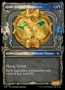 Gold-Forged Thopteryx (V.1)