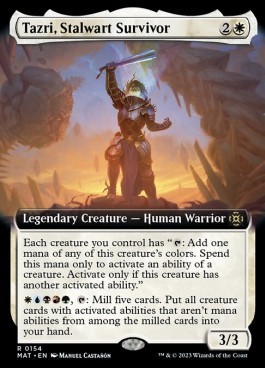 Tazri, Stalwart Survivor (V.3)