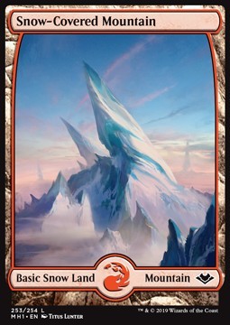 Snow-Covered Mountain