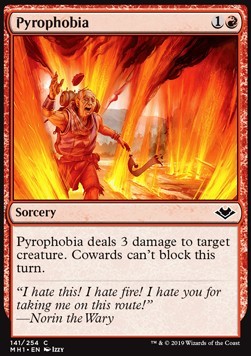 Pyrophobia