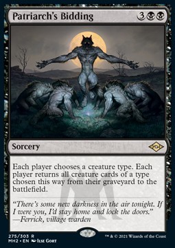 Patriarch's Bidding