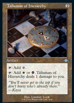 Talisman of Hierarchy