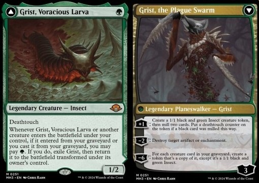 Grist, Voracious Larva // Grist, the Plague Swarm