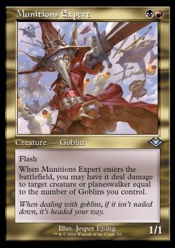 Munitions Expert - Retro Frame