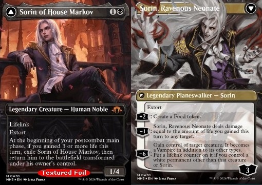Sorin of House Markov // Sorin, Ravenous Neonate (V.2)
