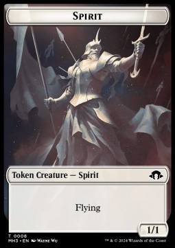 Spirit Token (W 1/1 Flying)