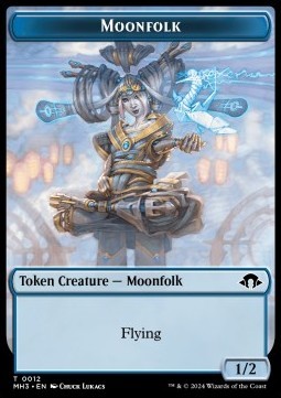 Moonfolk Token (U 1/2 Flying)