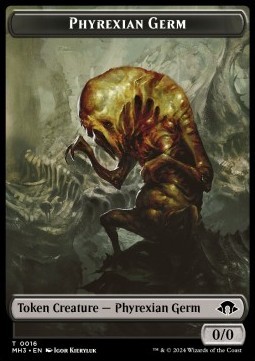 Phyrexian Germ Token (Black 0/0)