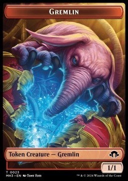 Gremlin Token (Red 1/1)