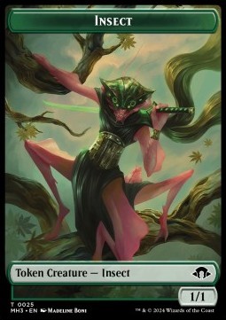 Insect Token (Green 1/1)