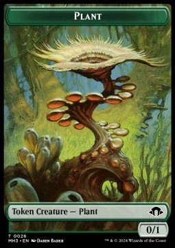Plant Token (Green 0/1)