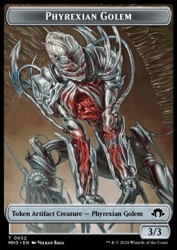 Phyrexian Golem Token (Artifact 3/3)