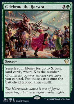 Celebrate the Harvest (V.1)
