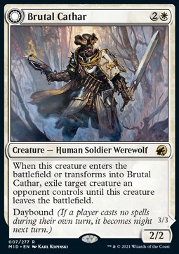 Brutal Cathar // Moonrage Brute