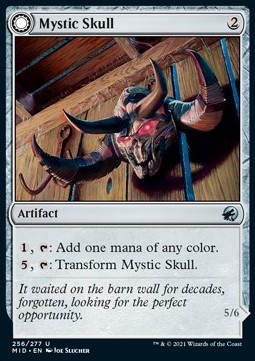 Mystic Skull // Mystic Monstrosity