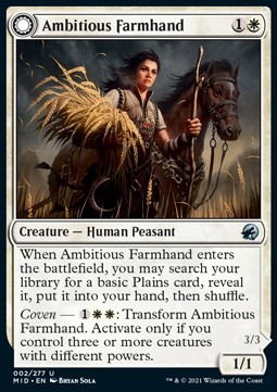 Ambitious Farmhand // Seasoned Cathar