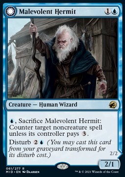 Malevolent Hermit // Benevolent Geist